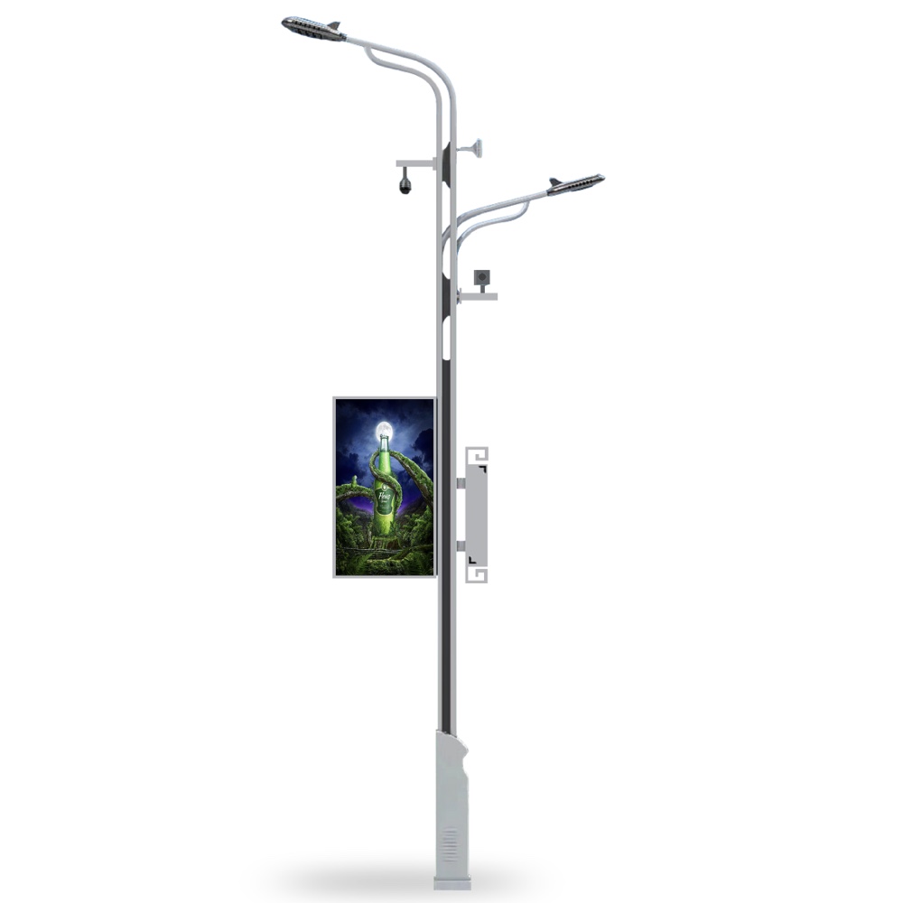 Intelligent Street Light Pole Display