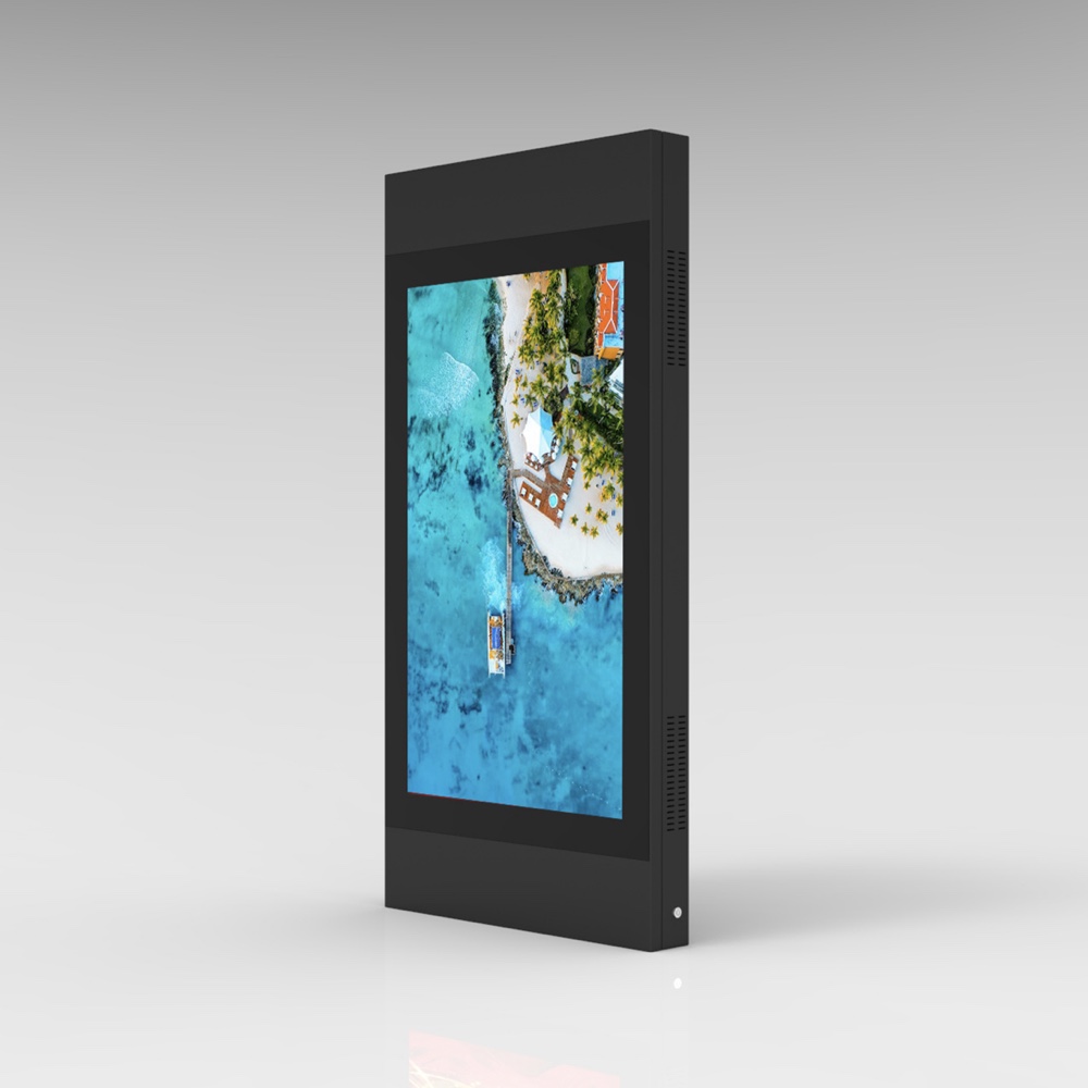 Floor-stand Outdoor Touch LCD Display