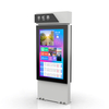 Ultra-slim floor stand Lcd Bus Stop Sign