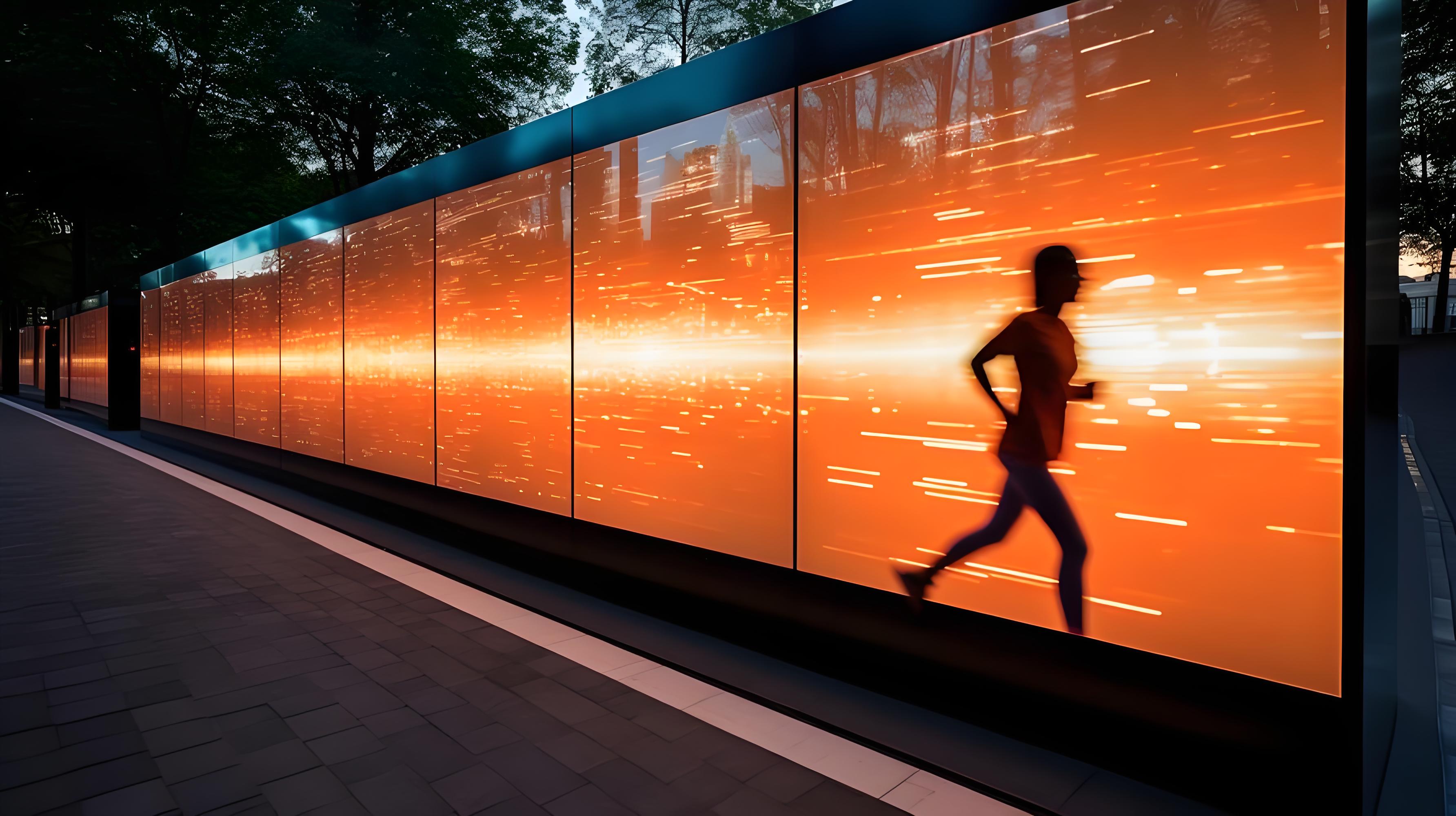 The Light And Shadow Running Wall: Revolutionizing Interactive Fitness