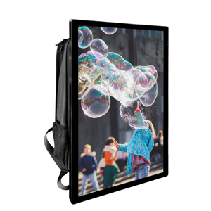 Backpack Digital Signage LCD Screen