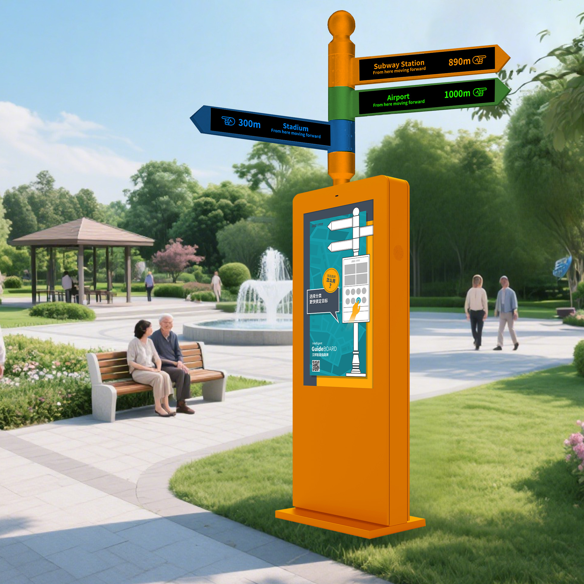 Smart Way Finding Signage: Revolutionizing Urban Navigation