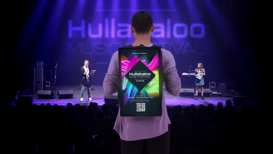 Mobile Visual Revolution: How Backpack Screen Advertising Machines Reshape Outdoor Marketing