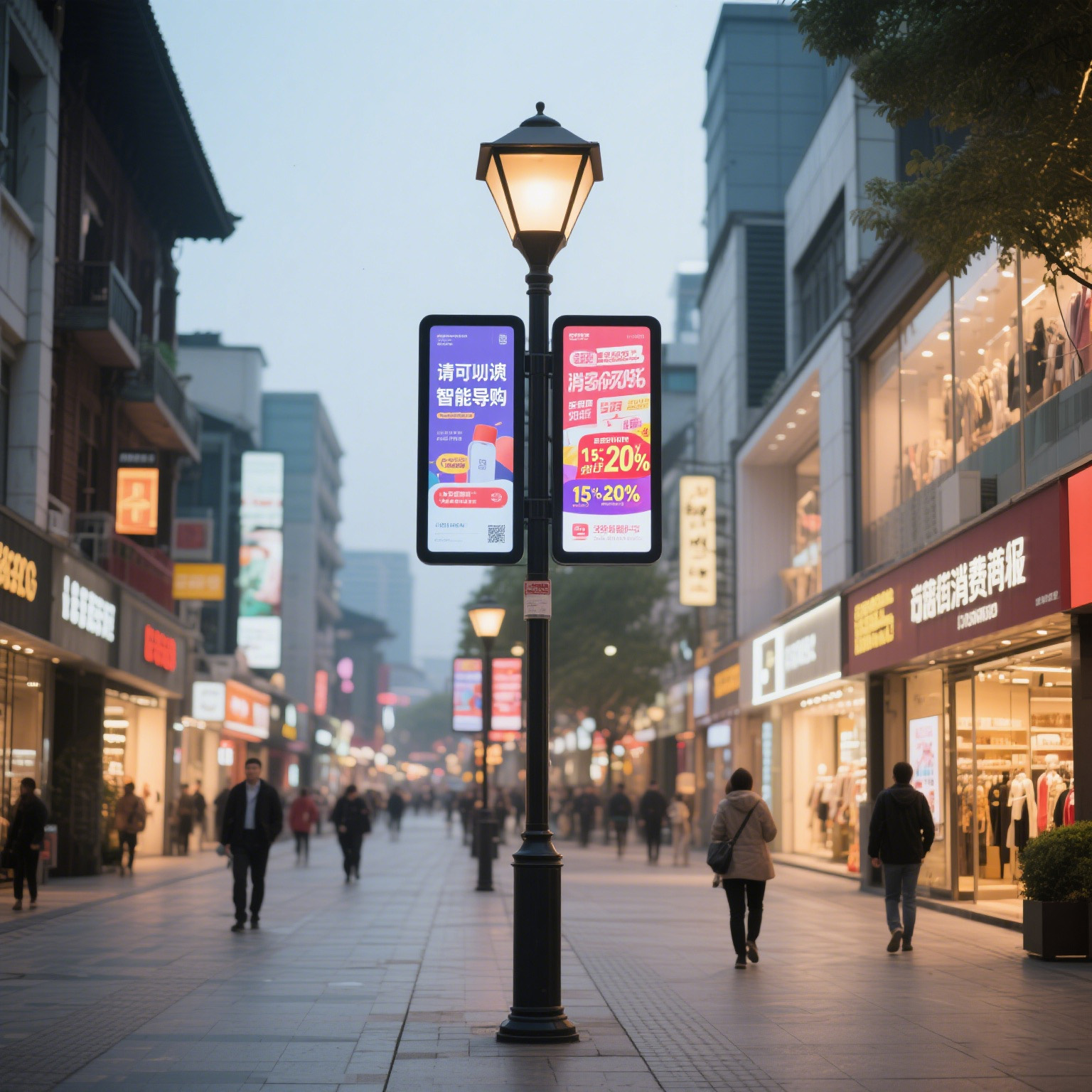 Smart Pole Screens: The Tech Gems That Make Streets "Talk"
