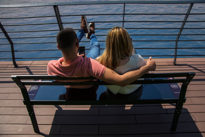 Solar Seats: Sustainable Smart Facilities That Light Up The Corners of Cities