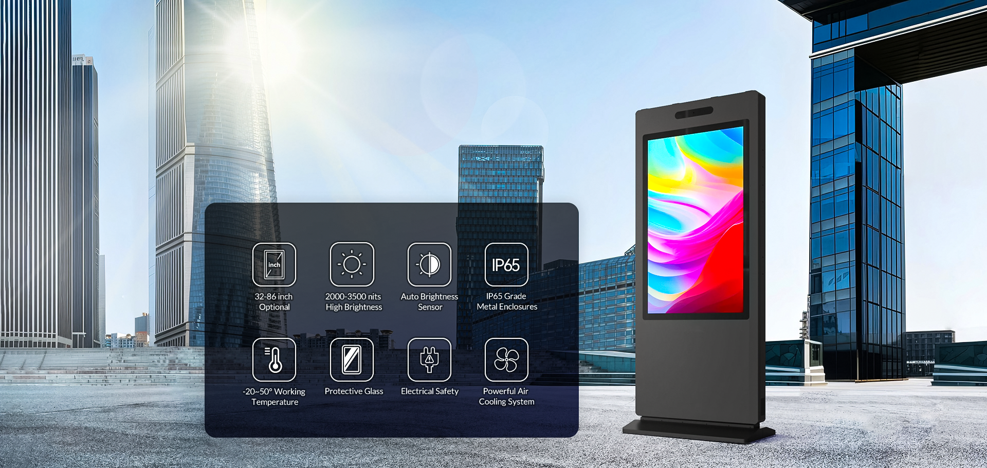 From "Fifth Media" To Intelligent Hub: In-depth Analysis And Future Blueprint of Outdoor LCD Advertising Machine